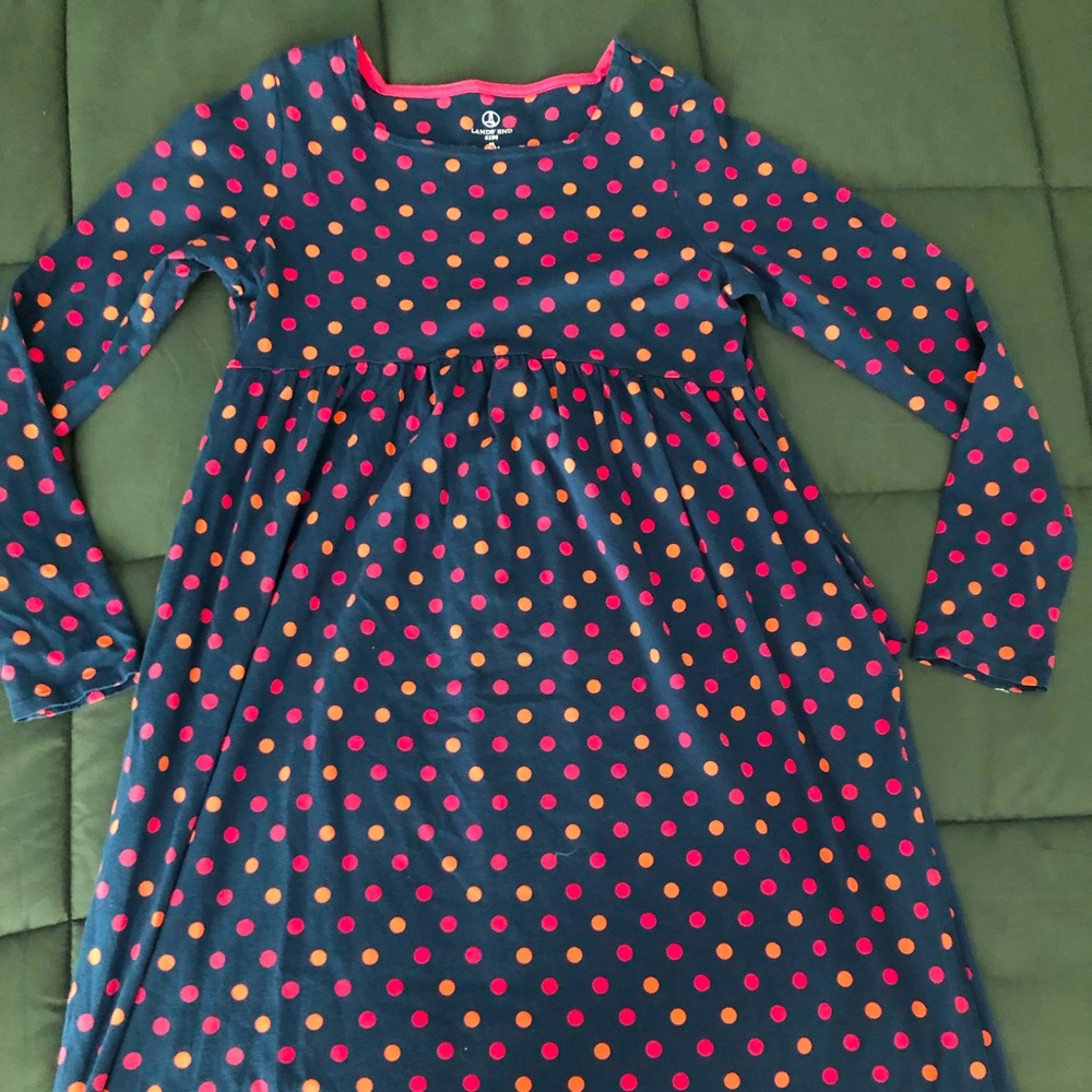 Lands End Dress size 10-12 kids